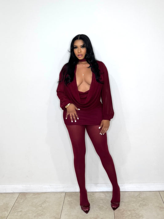 Merlot Muse Dress